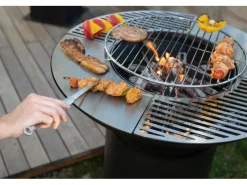 Westmann Gartenkamine|Feuerschalen|Premium Grill, Plancha und Feuerplatte Schwarz
