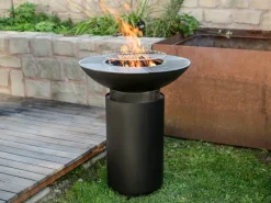 Westmann Gartenkamine|Feuerschalen|Premium Grill, Plancha und Feuerplatte Schwarz