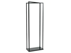 Stahl Kaminholzregal Xavier Schwarz 40x20x120 cm*Westmann Best