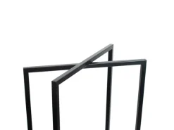 Stahl Kaminholzregal Xavier Schwarz 40x20x120 cm*Westmann Best