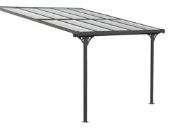 Westmann Quads|Terrassendach Aluminium B x T: 313 cm x 300 cm Schwarz