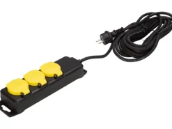 Wetterschutzbox incl. 3-fach Steckdosenleiste 8 m* Sale