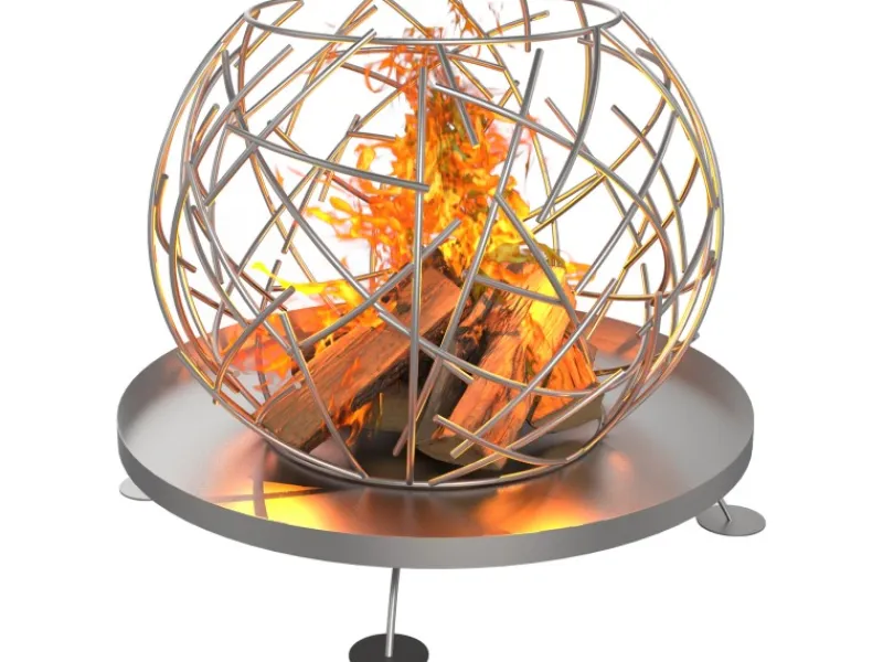 Feuerkorb Filigran Ø 60 cm x 59 cm*Wilk New