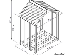 Wondermake Kaminholzregale|Kaminholzregal Depositio1