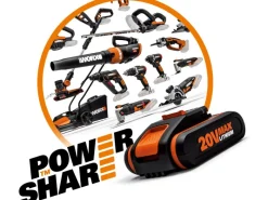 Akku-Laubbläser WG543E.9 PowerShare 20 V Solo*Worx Best