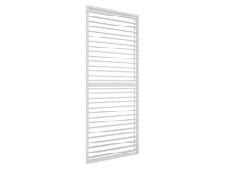 Lamellenwand Aluminium Pergola 90 cm Weiß*Ximax