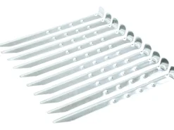 Campingzubehör|Pavillons|Zeltheringe Geschweift Verzinkt 230 mm 10 Stück