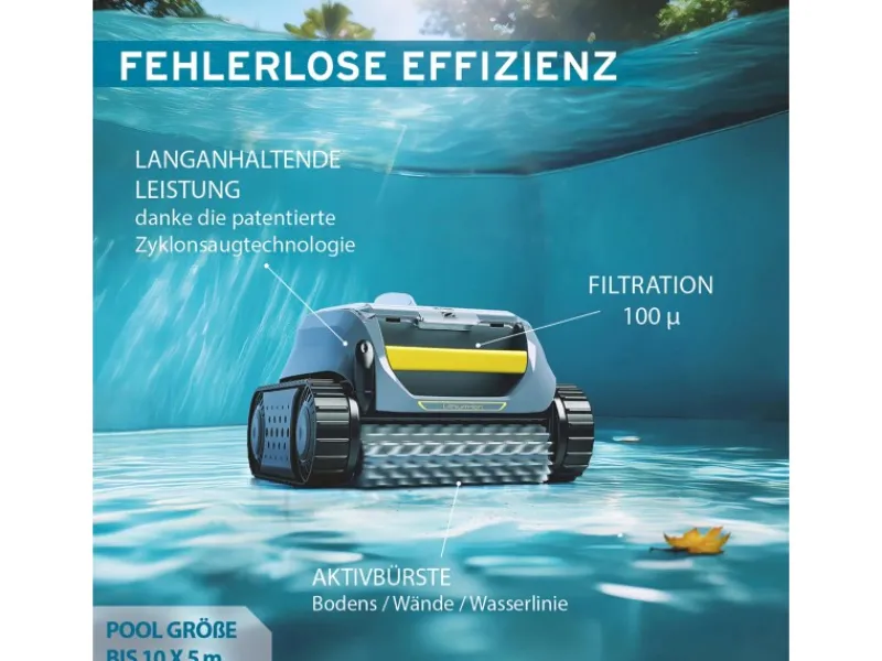 Zodiac Reinigungsroboter OF4220 Iq Filterung 480 cm² Grau* Best