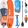 Zray Wassersport|Aufblasbares Stand Up Paddle Board X0 Komplettset Orange 275 x 76 x 13 cm inkl. Zubehör