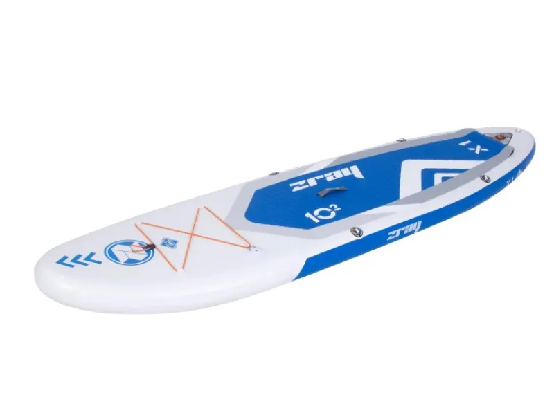 Zray Wassersport|Aufblasbares Stand Up Paddle Board X1 Komplettset Blau 310 x 81 x 15 cm inkl. Zubehör